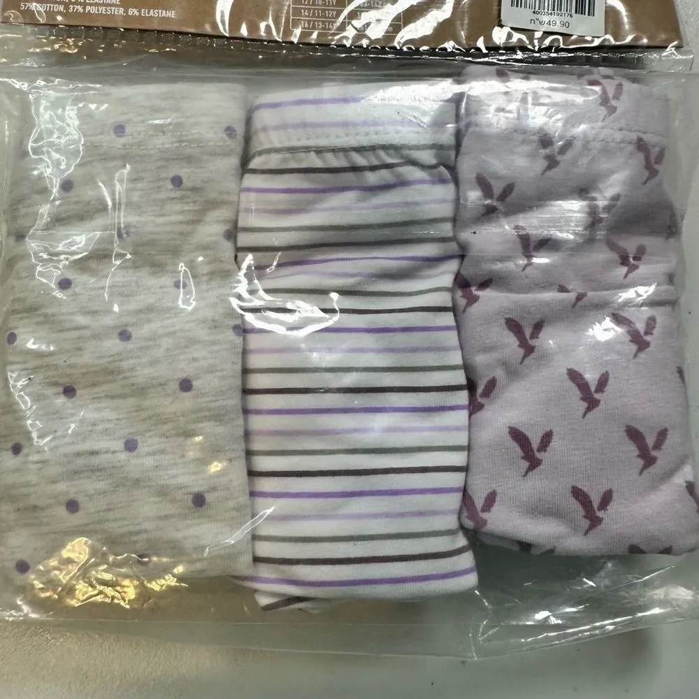 NWT American Eagle Girls Youth No Show Socks and Boy Shorts Panties - Size 16